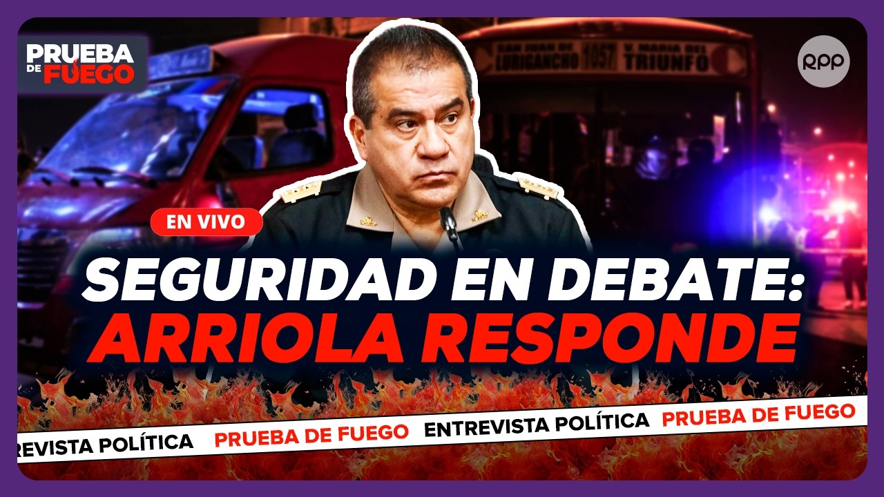🔥Criminalidad en Perú: Arriola responde en vivo tras ataque en SJM #PDFRPP
