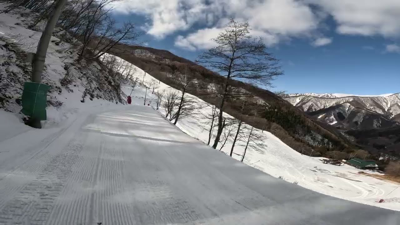 20260311奥利根スノーパーク 向山ゲレンデ⇒かもしかコース