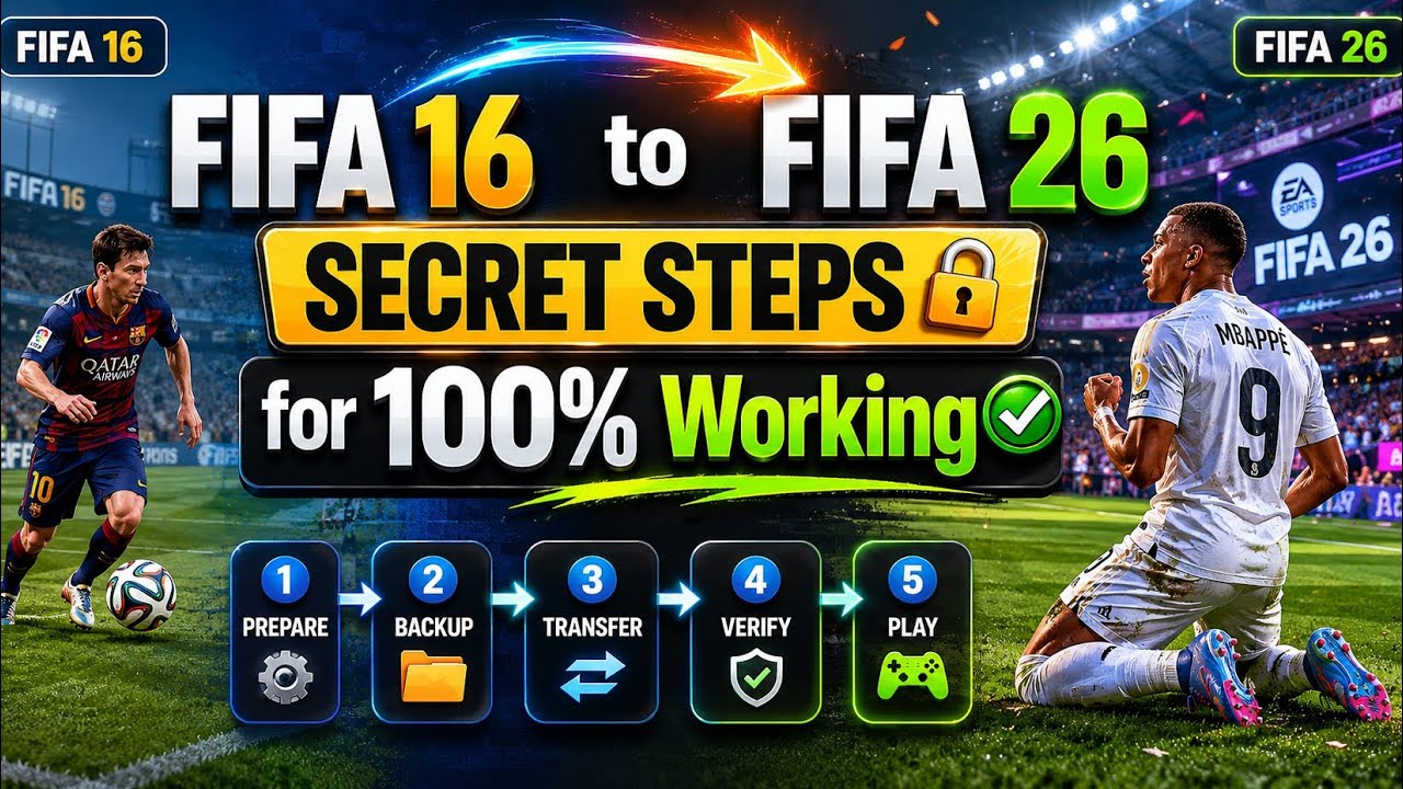 I Turned FIFA 16 into FIFA 26 in 5 Minutes! 🤯