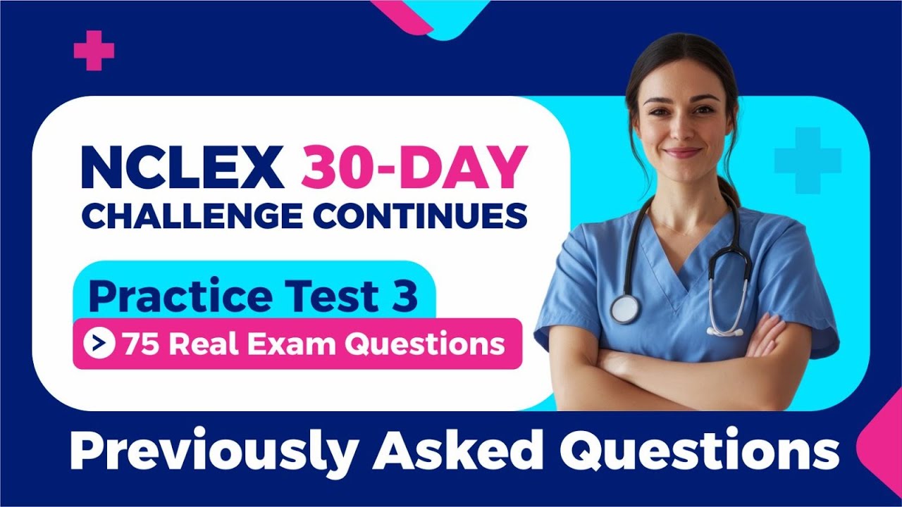 Test 3/30 | 4500 Nclex questions and answers by stancoast  | nclex | nclex review