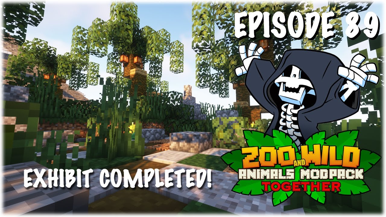 Завершаем выставку мышей-оленей! — Minecraft SMP: Zoo and Wild Animal (ZAWA) Mod — S3E89