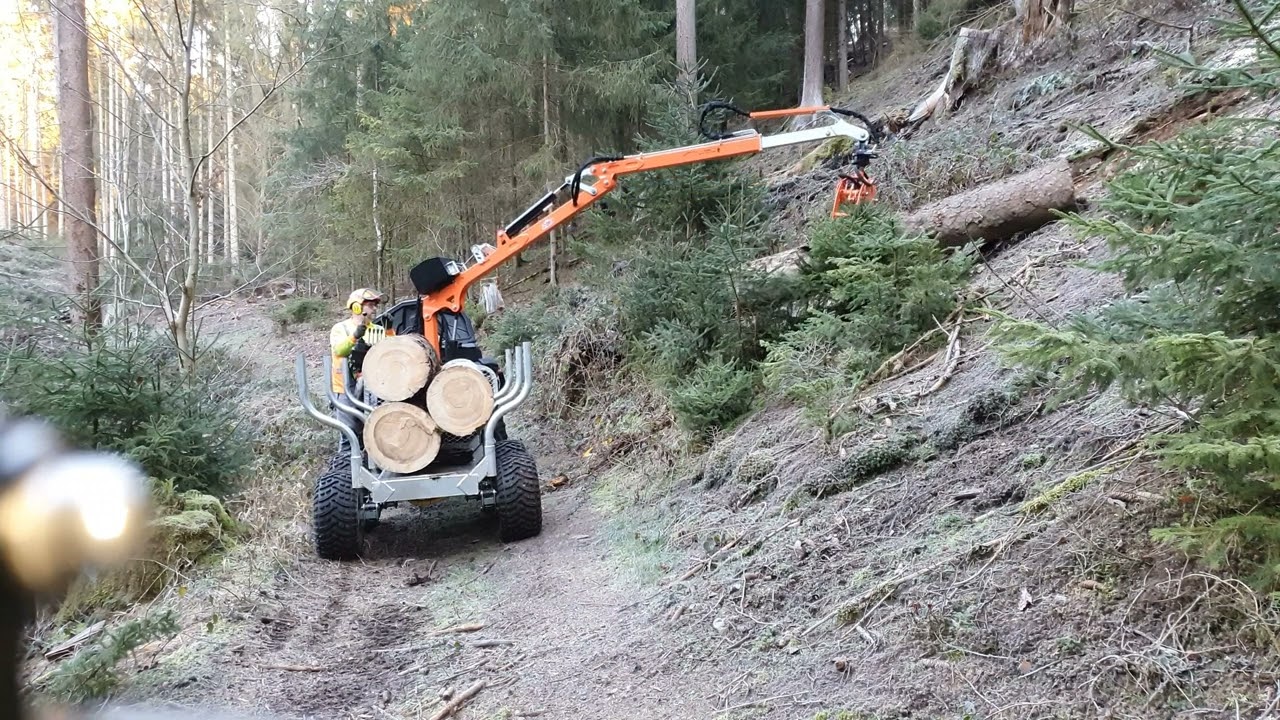 ATV Rückewagen ~QSB 360~ im Einsatz