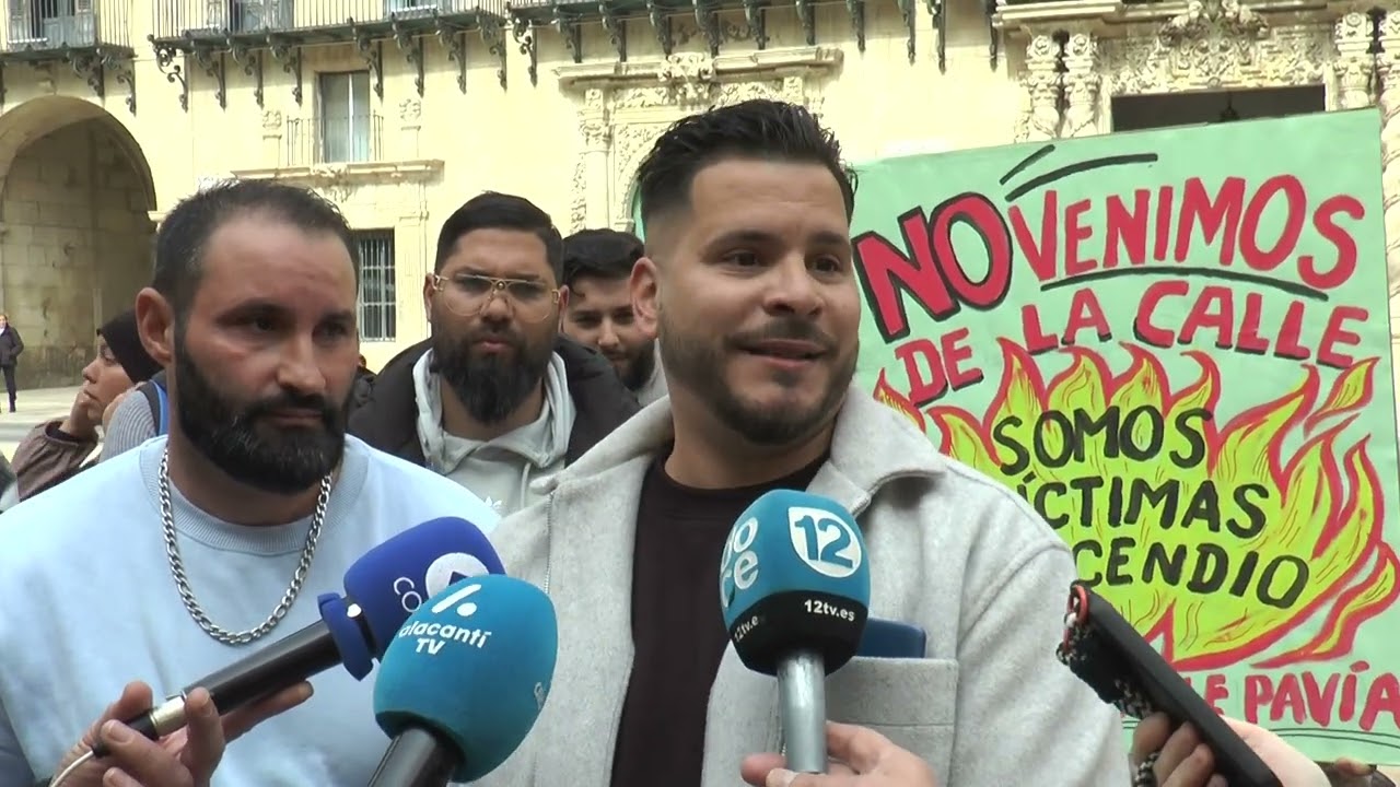 Los afectados por el incendio del Barrio Miguel Hernández al límite