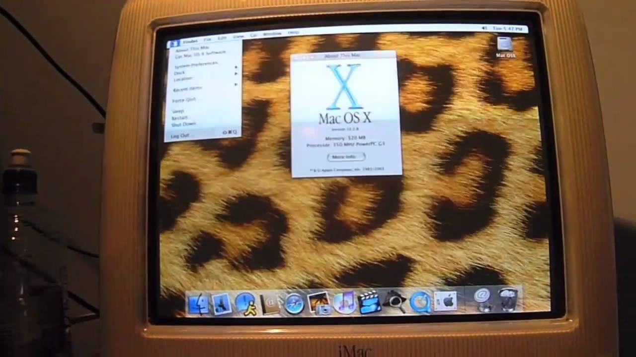 Boot race Macbook VS IMac G3