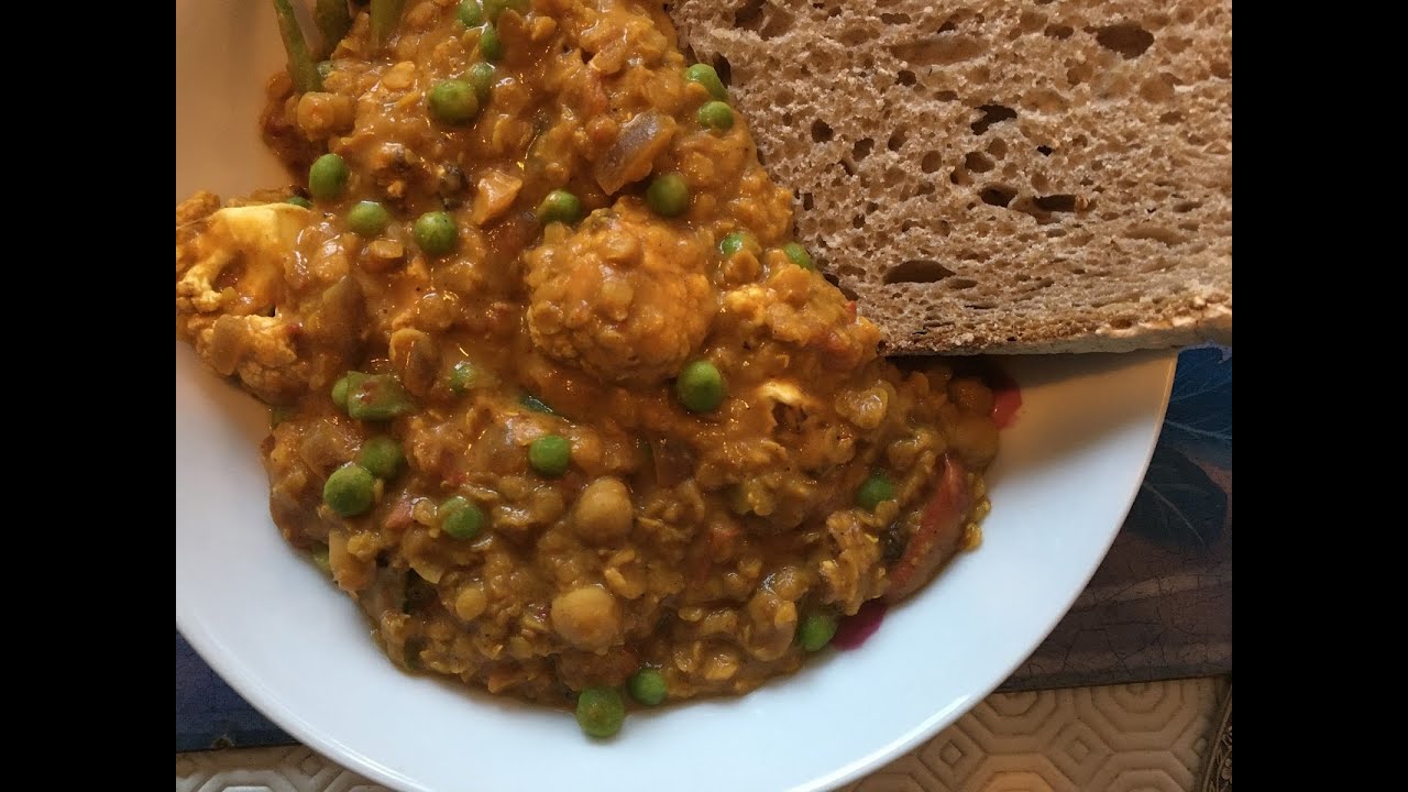 Easy Vegan Lentil Curry - Slimming World - SP Friendly
