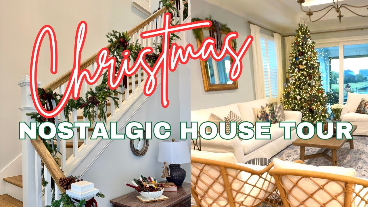 Экскурсия по традиционным рождественским домам 2025 года 🕯️ // Классические, уютные и теплые идеи...