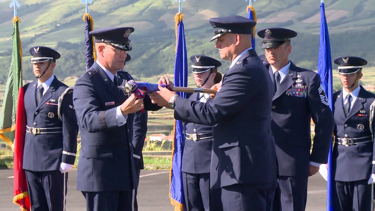 Lajes Redesignation Ceremony
