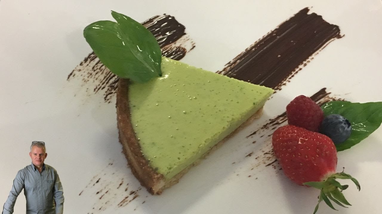 Tarte au citron et basilic 