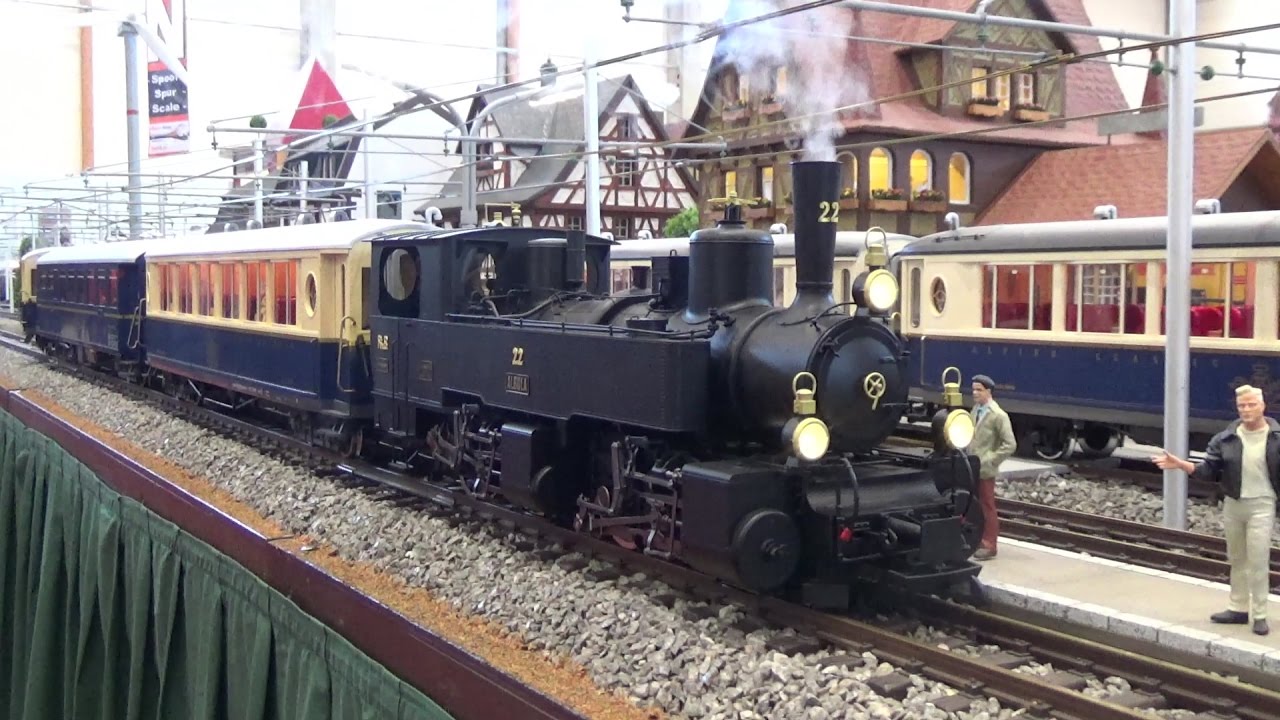 Faszination Modellbahn 2017 Spur G Gartenbahn Anlagen