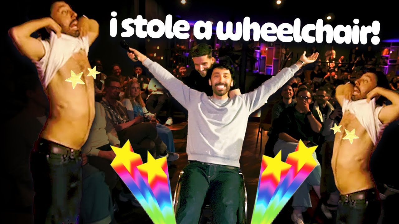 STOLEN WHEELCHAIR & T*TT*ES | Morgan Jay Autotune Crowdwork Show