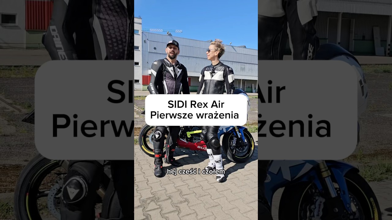 Sidi Rex Aiir - nasze pierwsze wrażenia z jazdy #wspolpraca #barter #motocykle #motocyklista