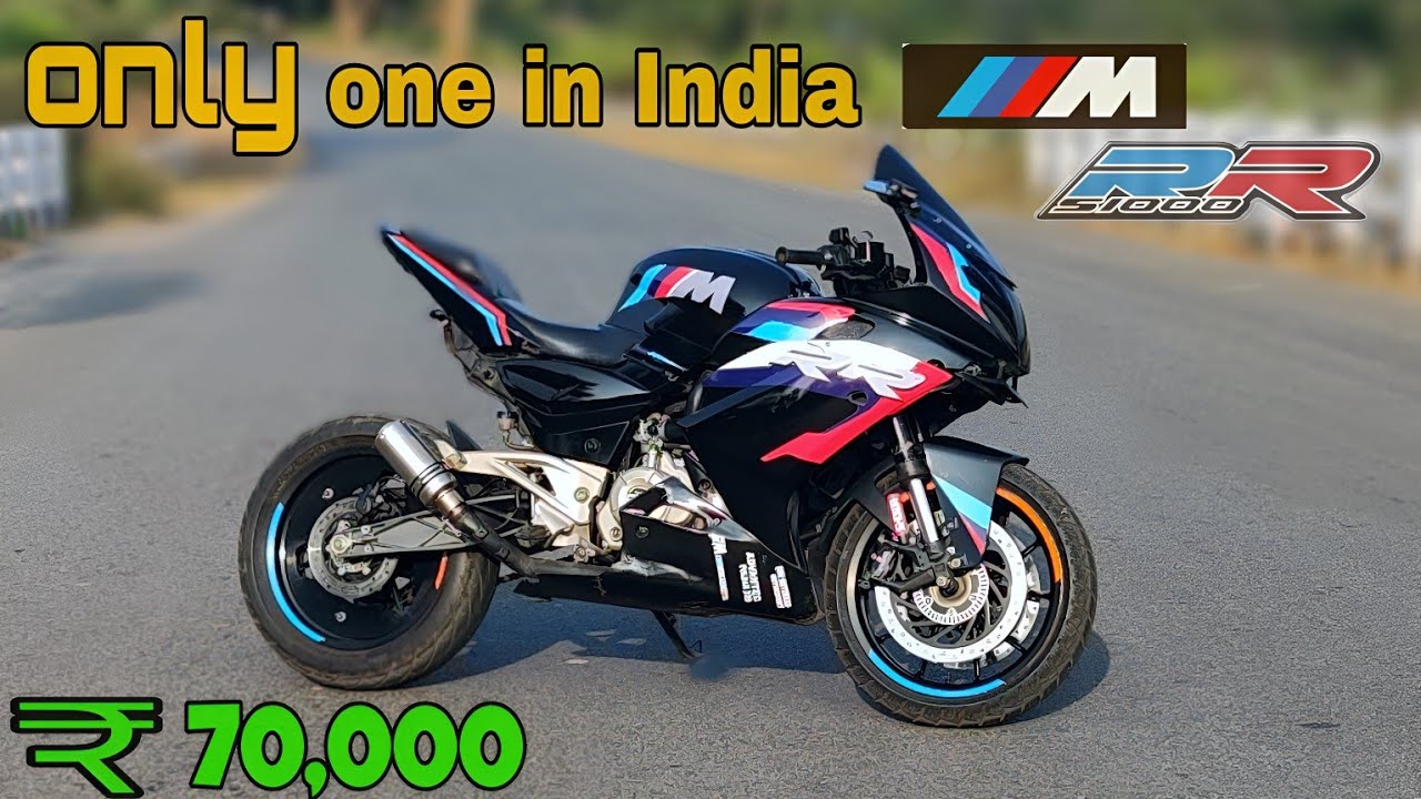 Only One In India Pulsar 220f Modified Like a Super Bike BMW m1000 RR #md5vlog #220f #modify