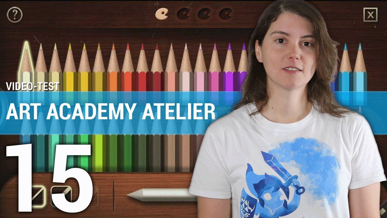 Vidéo test - Art Academy Atelier - GamePad et stylet pour apprendre à dessiner