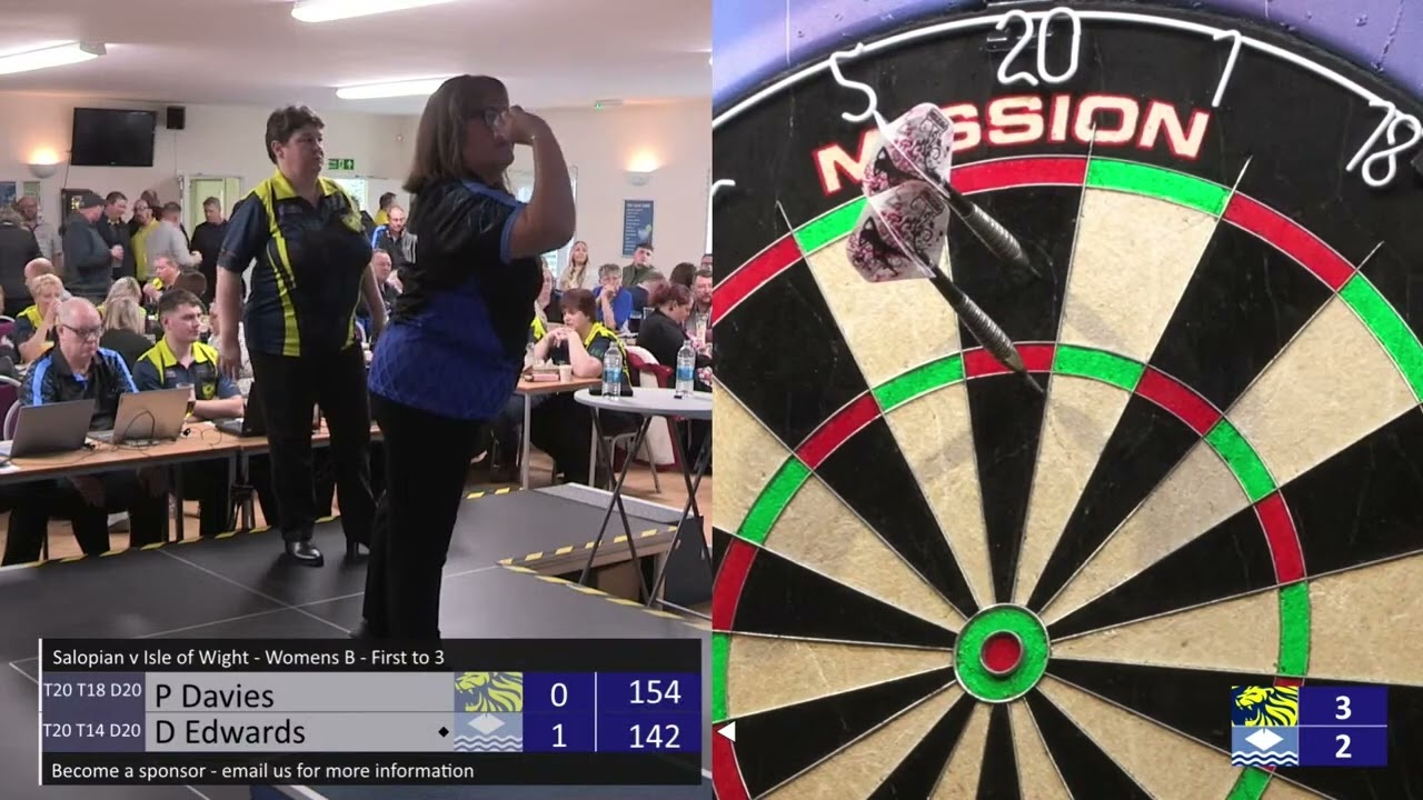 Salopian v Isle of Wight   Paula Davies v Dawn Edwards