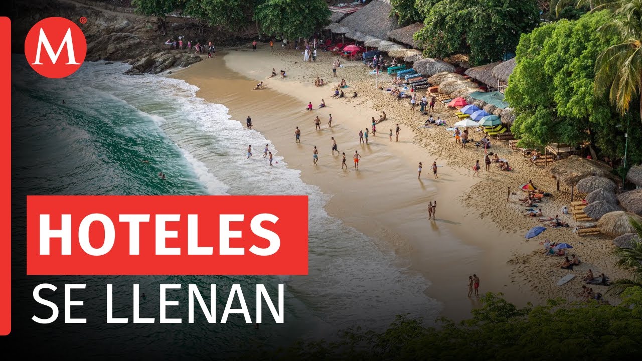 Puerto Escondido registra una alta afluencia en ocupación hotelera