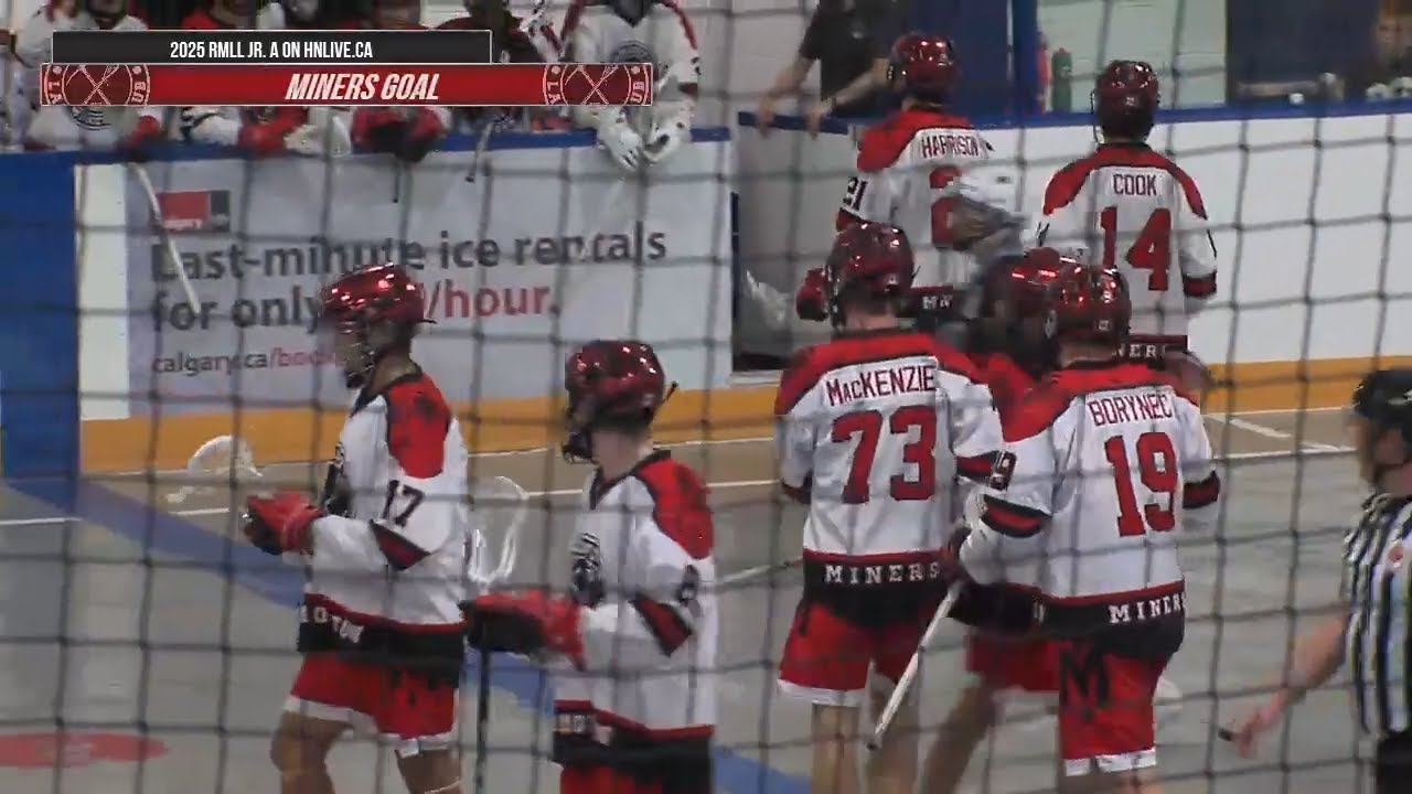 2025 Rocky Mountain Lacrosse League - Miners vs Mounties - June 22nd Highlights