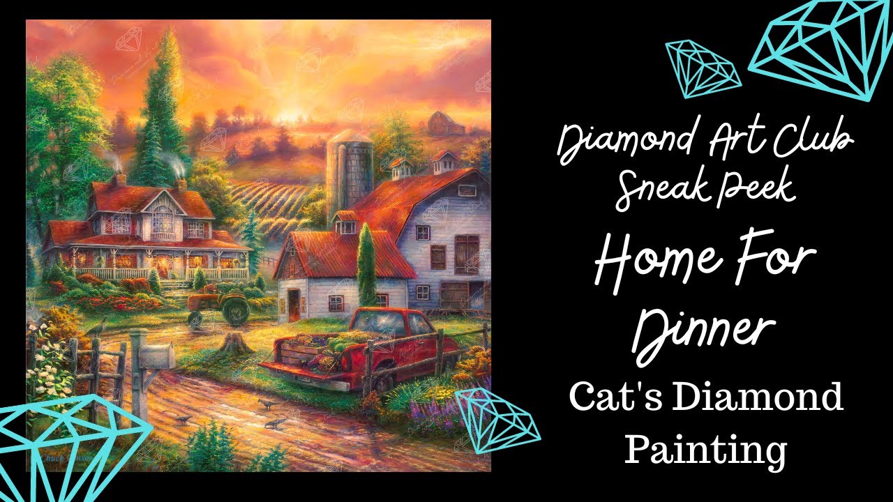 Diamond Art Club Sneak Peek | Home For Dinner | A New Chuck Pinson!