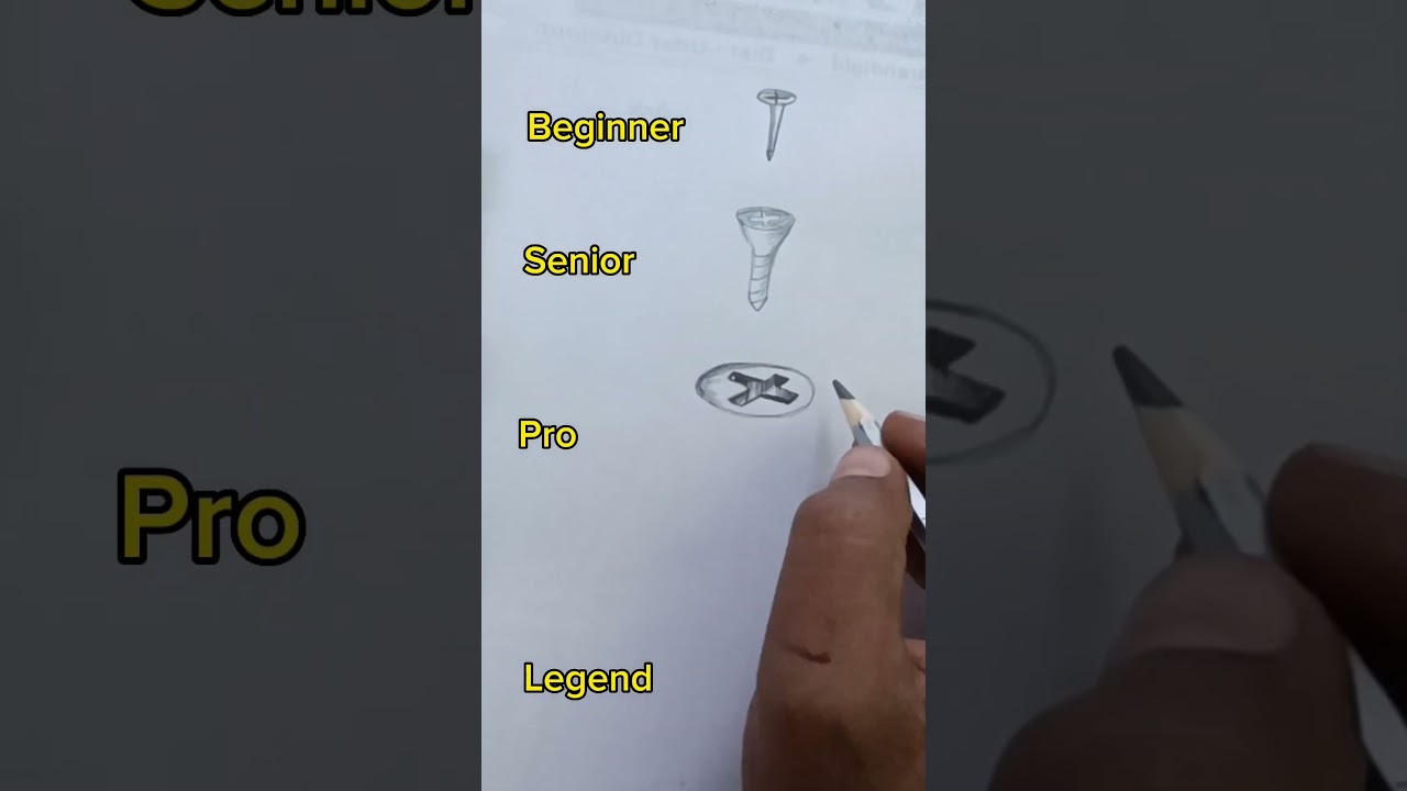Master the Art of Drawing: Unveiling the Secrets to Drawing a Screw