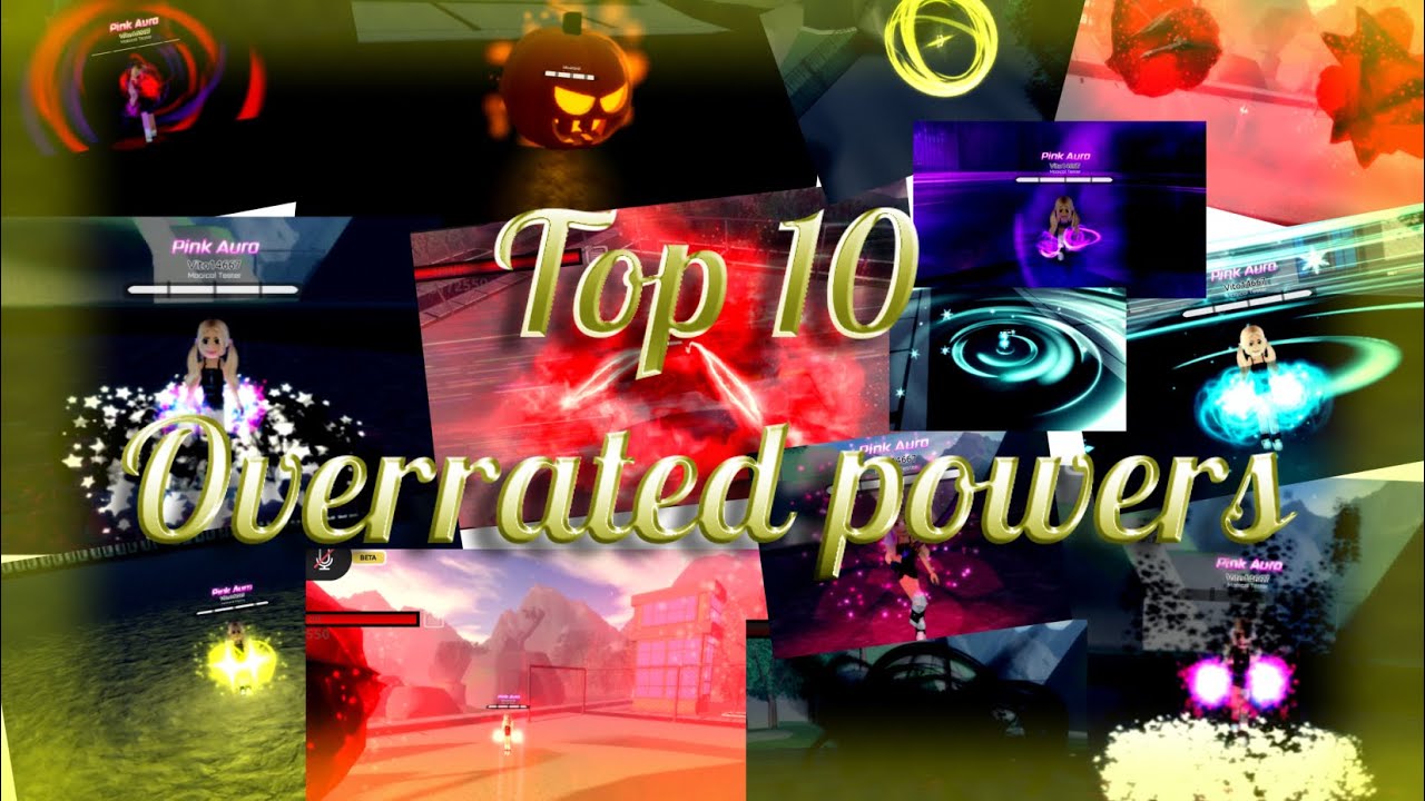 🔥Top 10 underrated power ranking🔥 (Magical Superpowers)