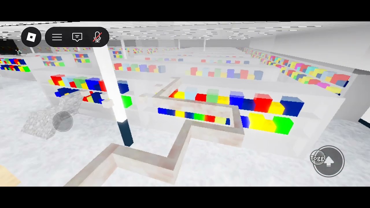 i made a Parkour in the mall of m'y game!