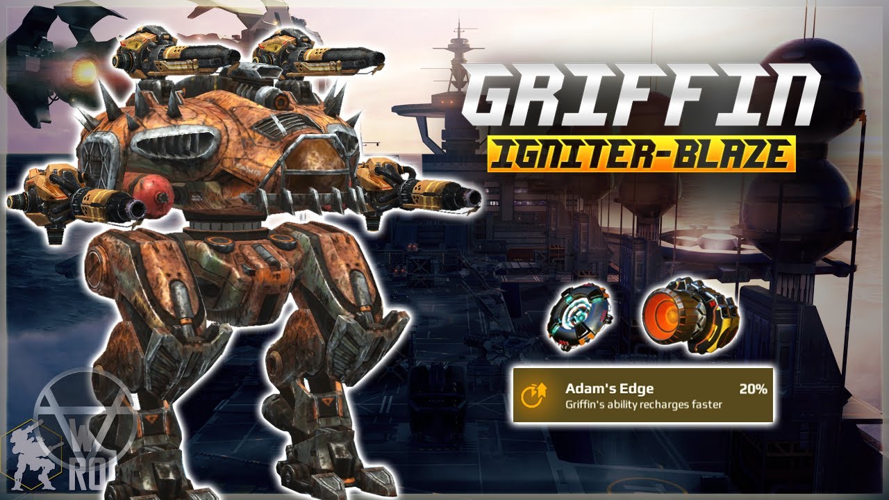 [WR] 🔥 Igniter Blaze Scavenger GRIFFIN - Gameplay | War Robots