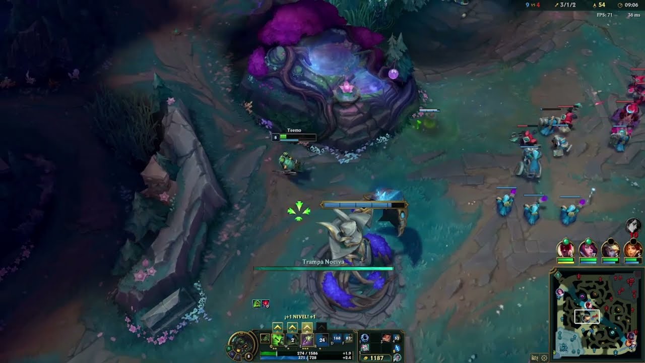 LES JURO que NO ESTABA TROLEANDO en esta partida con TEEMO MID (¿o si?) 