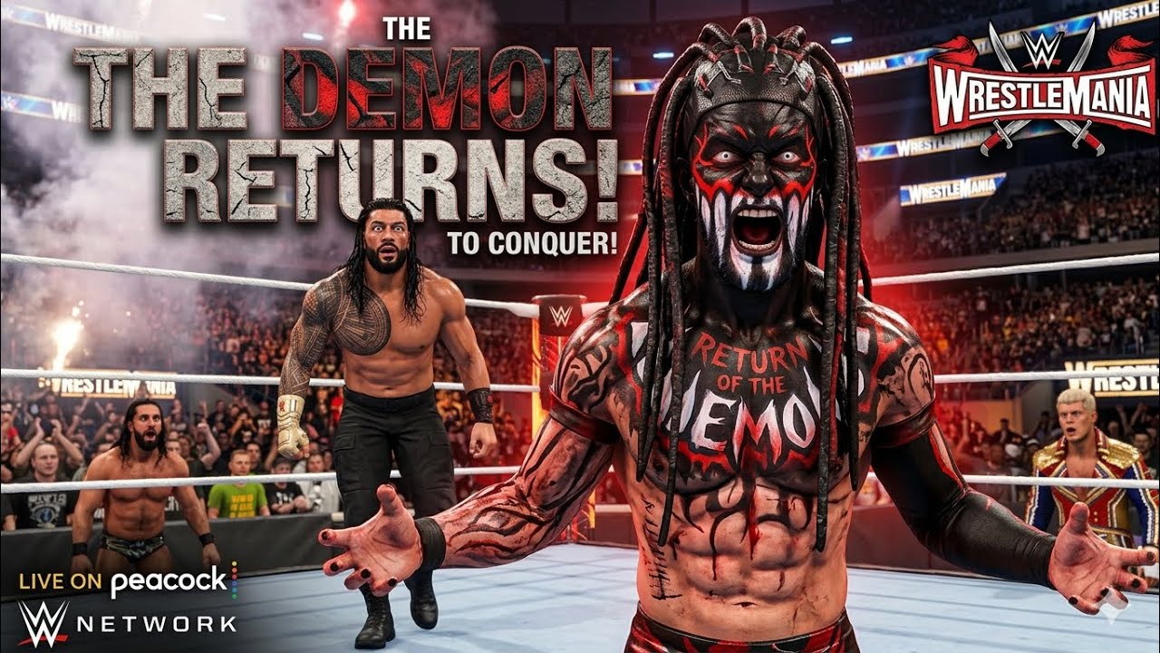 THE DEMON RETURNS! Demon Finn Balor vs Braun Strowman – Brutal Rivalry Begins | WWE 2K25