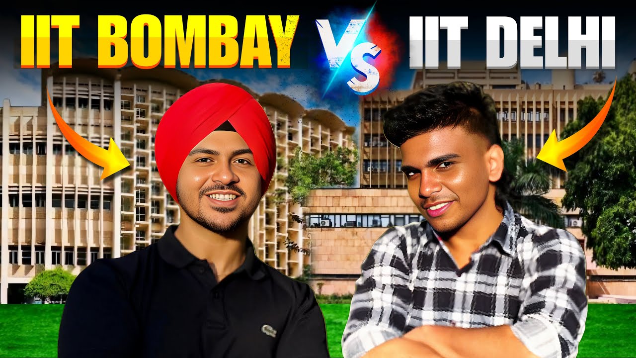 IIT Bombay vs IIT Delhi Life | Which is better? 😂
