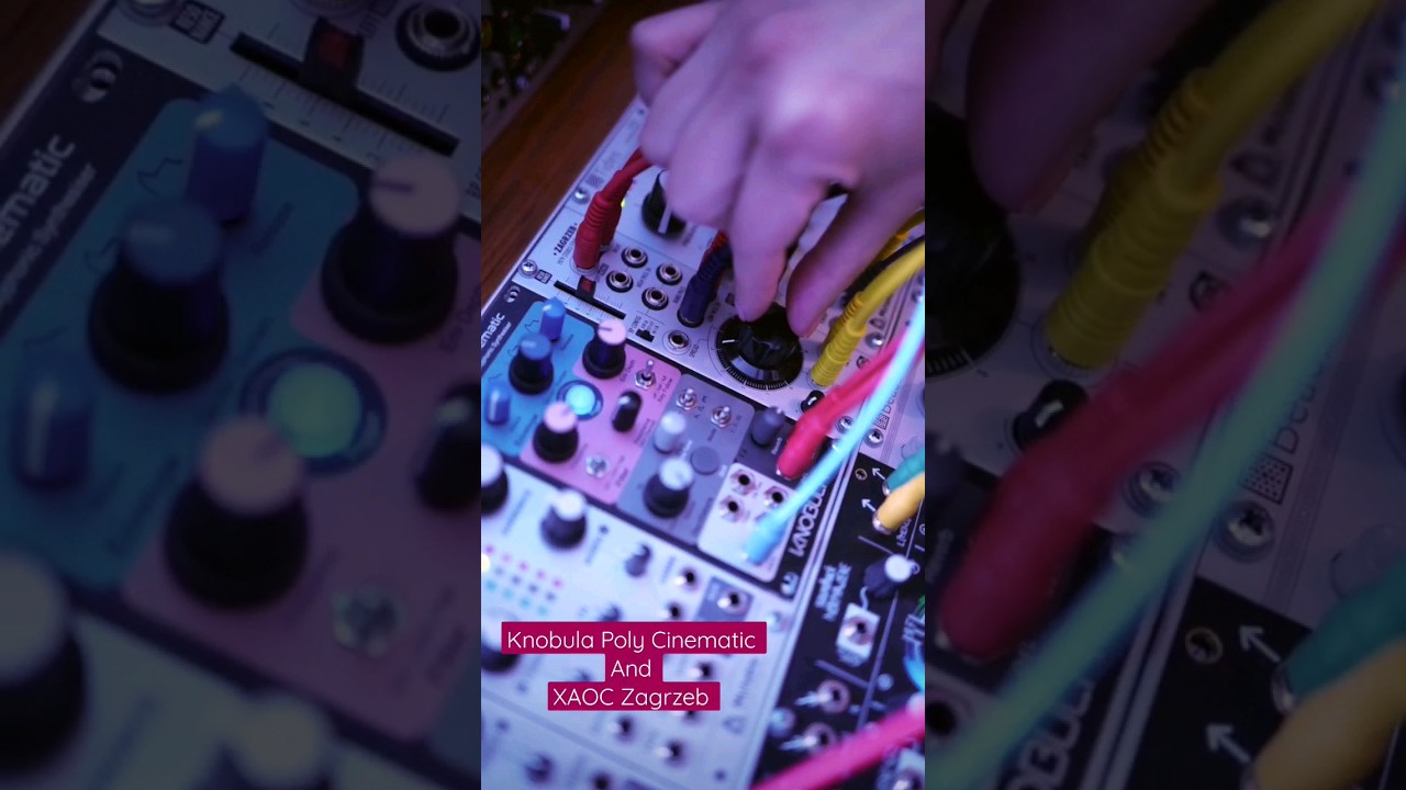 Eurorack Ambient with Poly Cinematic and XAOC Zagrzeb #ambientmusic #modularsynths #eurorackmodular
