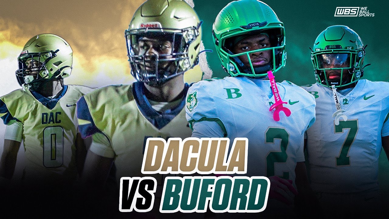 Dacula vs Buford Full Game Highlights (10/9/25)