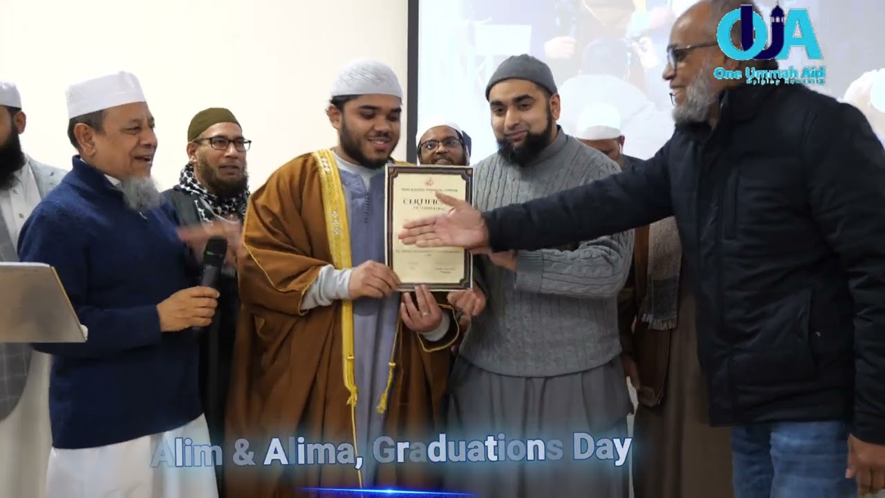 Imam Bukhari Institute,  London Alim & Alima, Graduations Day at London Muslim Centre,