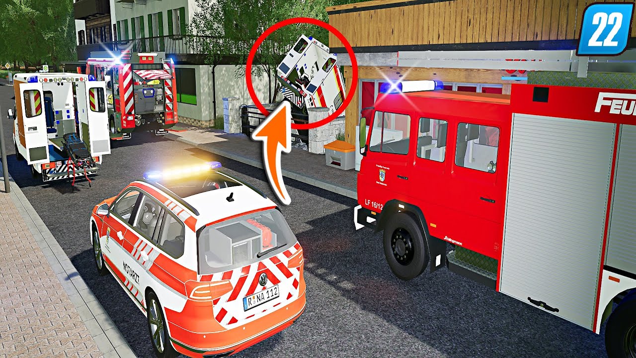 LS22 - HORROR UNFALL RETTUNGSWAGEN