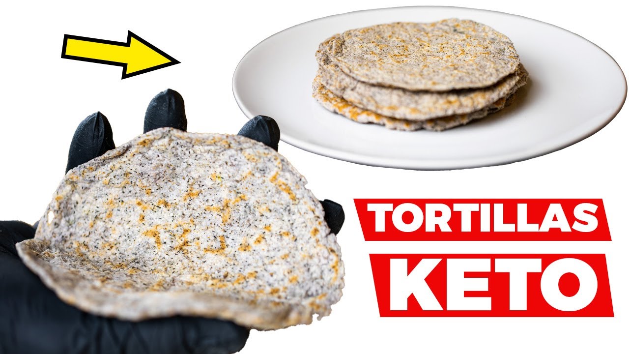 TORTILLAS KETO ESPONJOSAS Y PERFECTAS, cómo hacer tortillas baja en carbohidratos con harina de coco