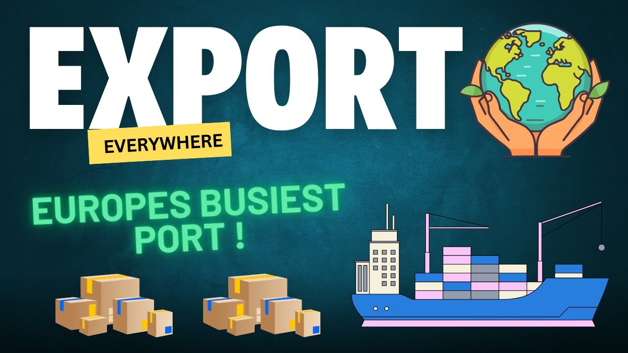 A Day in Rotterdam's Massive Port 🚢 &ndash; Europe's Gateway to the world 🌎
