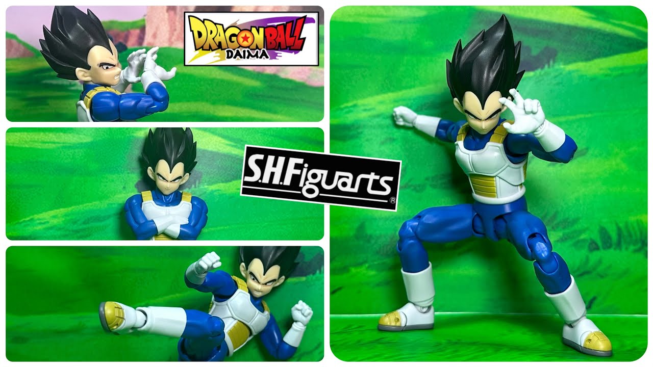 S.H.Figuarts VEGETA -DAIMA- / SHF 比達 龍珠大魔 / ベジータ ドラゴンボール #actionfigures #unboxing #toys #dragonball