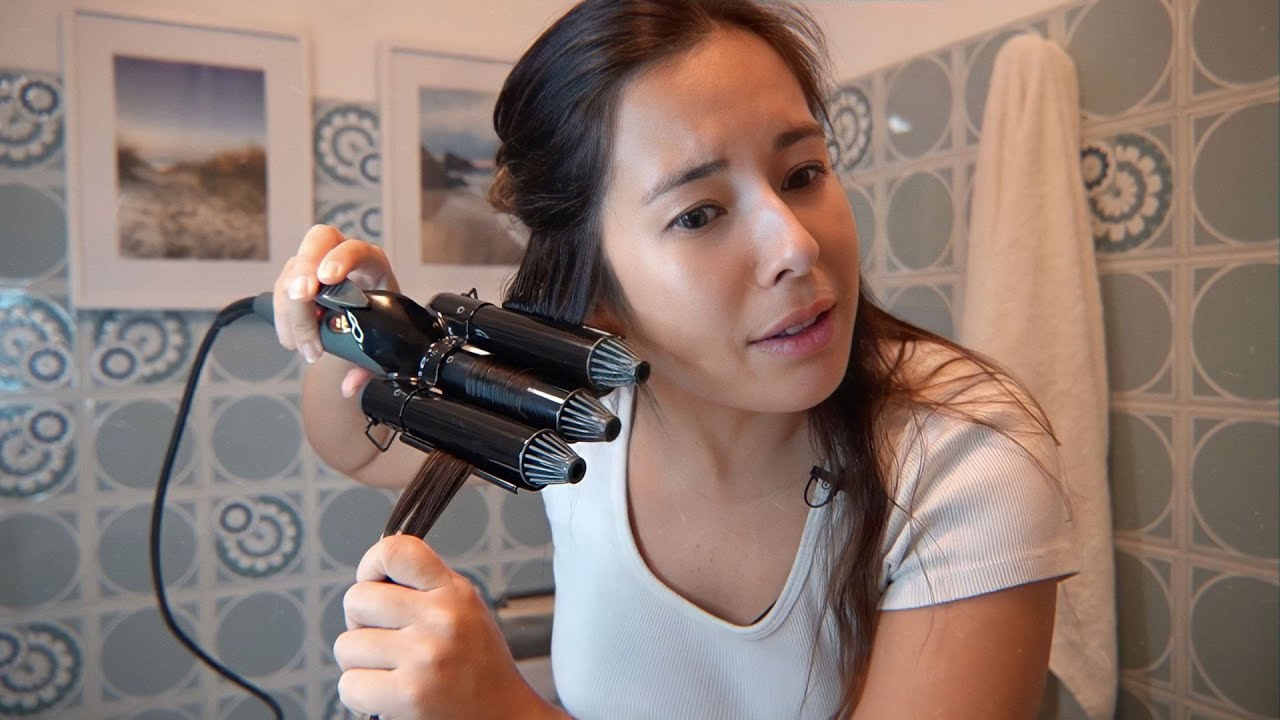 VOLTEI... e já mexendo no meu cabelo (liso para ondulado)