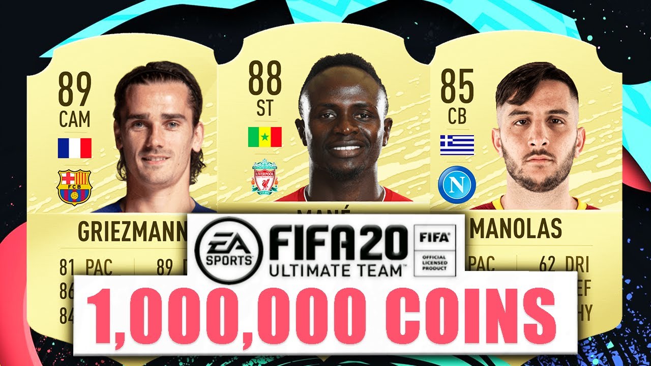 UNBELIEVABLE 1,000,000 COIN HYBRID SQUAD BUILDER!! - FIFA 20 ULTIMATE TEAM