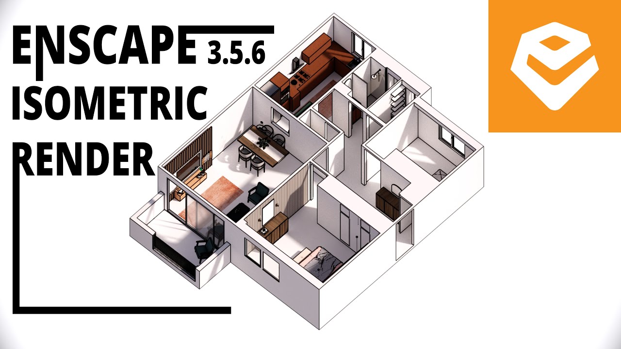 ENSCAPE 3.5.6 For SketchUp Tutorial: Isometric Rendering