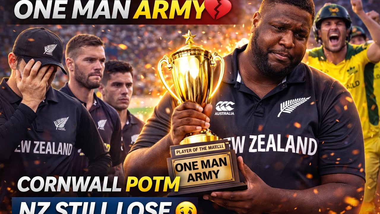NZ vs AUS |  Crazy T20 Match!Australia Win by 2 Wickets
