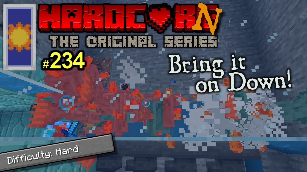 HardCorn! - Episode 234 - Guardian Farm is Much Improved! - Minecraft 1.17