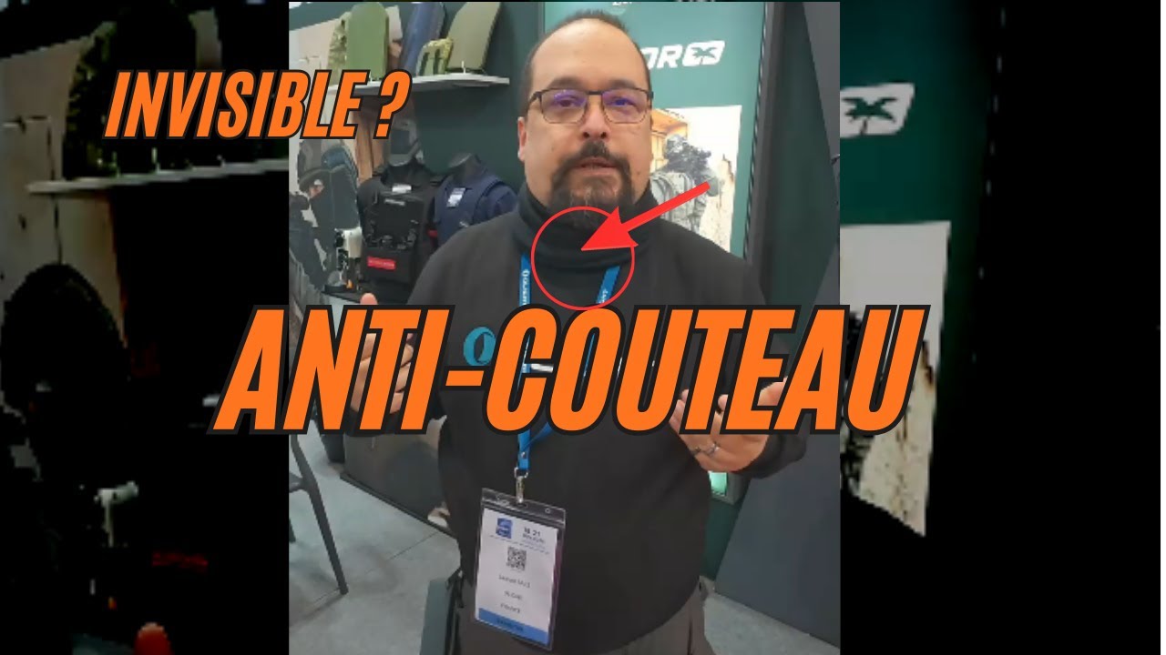 Protège cou anti couteau EMRA : discret et invisible au quotidien ?