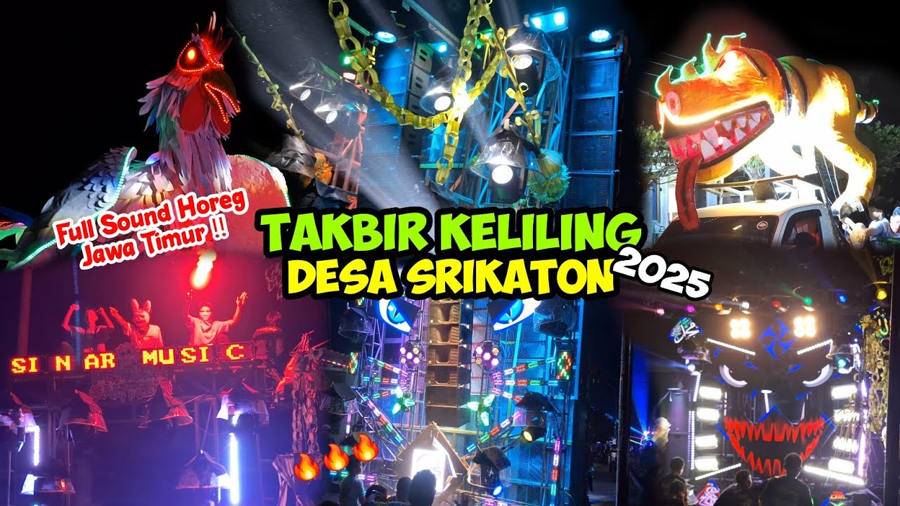 Takbir Keliling Desa Srikaton, Kayen, Pati 2025 || Full Darr derr Glerr Boloo 🔥🔥