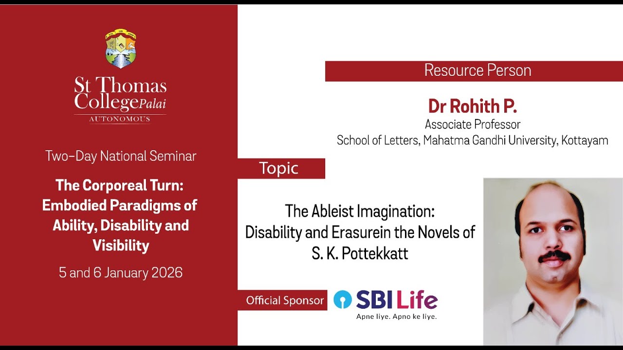 The Corporeal Turn : Embodied Paradigms of Ability, Disability and Visibility ( Day- II)