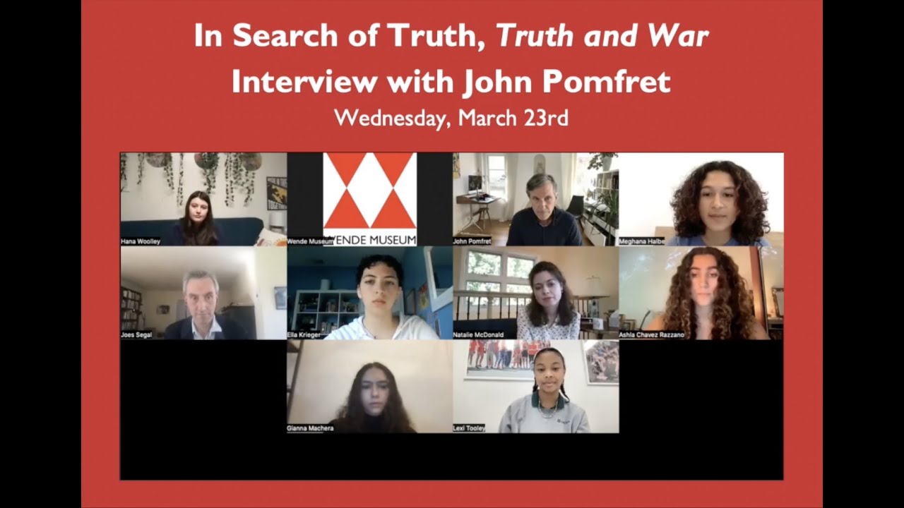 In Search of Truth: Truth and War -Interview with John Pomfret