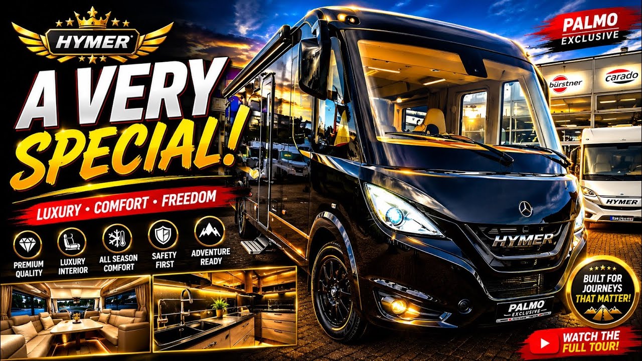 HYMER Mercedes - Maybach Luxury Motorhome Very Special Limited Edition
