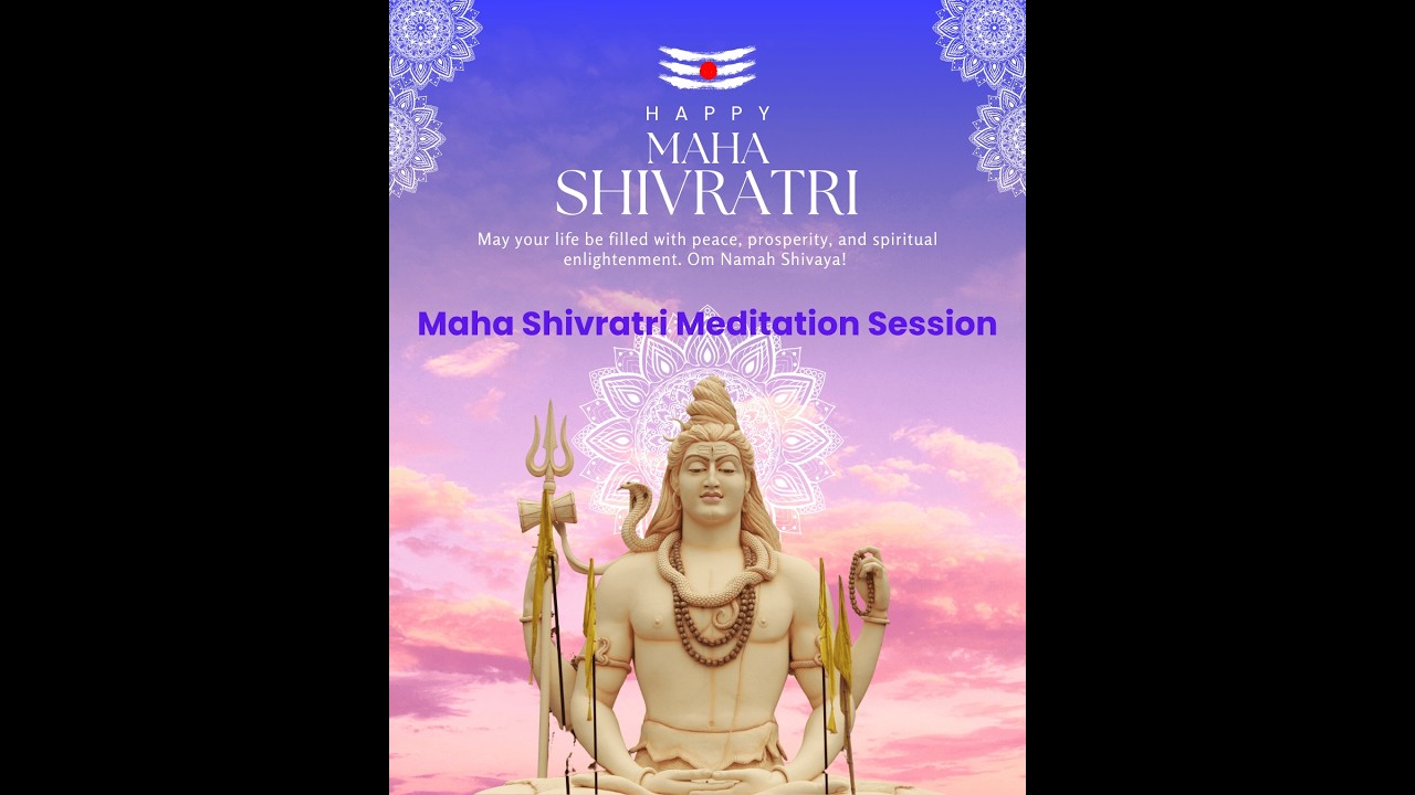MAHASHIVRATRI MEDITATION #mahashivratristatus #mahashivratri2026 #mahashivratrispecial#meditation
