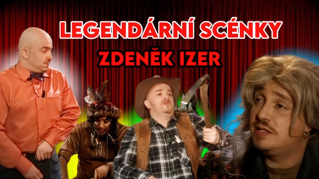 Legendární scénky Zdeňka Izera – zasmějete se jako nikdy dřív 🤣