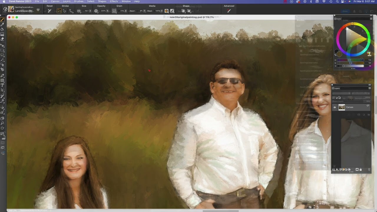 New Corel Painter/Adobe Photoshop Photopainting Class: A Sneak Peek!