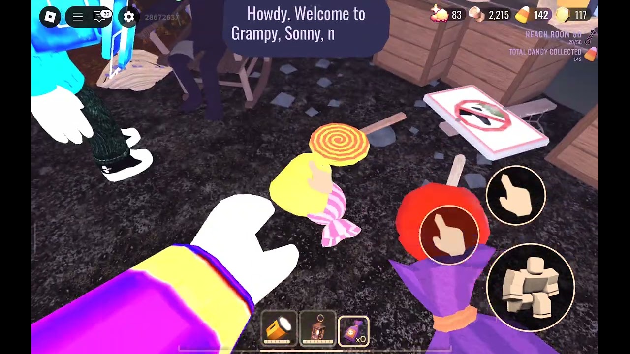 ทำอีกกิจกรรม roblox ใน map doors ฮาโลวีนสปอร์ตไลท์