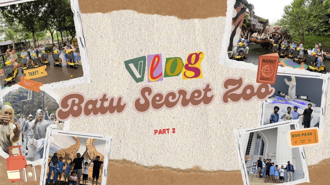 Seru Banget! Liburan Keluarga 134 di Batu Secret Zoo 🦁🐘 | Part 2